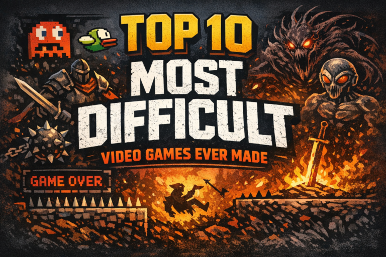 Top 10 Most Difficult Video Games Ever Made